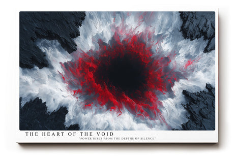 Paul Sinus Wandbild The Heart of the Void Power Rising from Silence