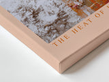 Paul Sinus Wandbild The Heat of Living Colors Abstract Power in Orange and Pink