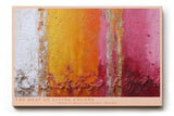 Paul Sinus Wandbild The Heat of Living Colors Abstract Power in Orange and Pink