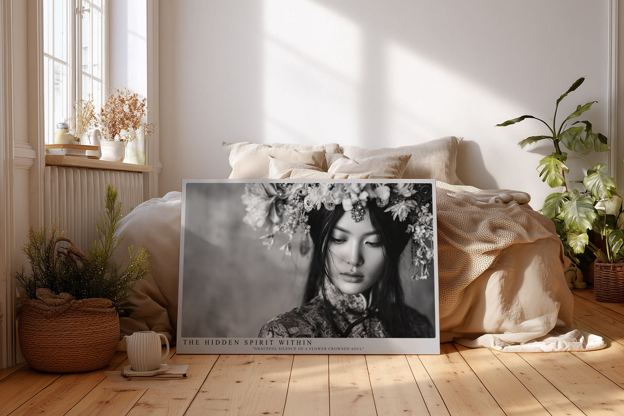 Paul Sinus Wandbild The Hidden Spirit Within – Die stille Seele hinter den Blüten