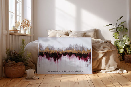 Paul Sinus Wandbild The Horizon of Abstract Passion – Farben zwischen Ausdruck und Energie