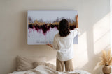 Paul Sinus Wandbild The Horizon of Abstract Passion – Farben zwischen Ausdruck und Energie