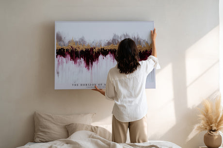Paul Sinus Wandbild The Horizon of Abstract Passion – Farben zwischen Ausdruck und Energie