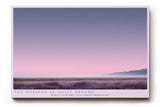 Paul Sinus Wandbild The Horizon of Quiet Dreams – Zarte Landschaft in Rosa- und Lilatönen, Symbol für Ruhe, Weite und die Stille des Morgens