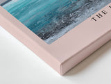 Paul Sinus Wandbild The Horizon of Turquoise Calm Ocean Serenity in Pastel Light