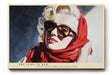 Paul Sinus Wandbild The Icon in Red – Stilvolles Porträt einer Frau mit rotem Tuch, inspiriert von Vintage-Glamour und zeitloser Eleganz