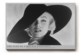 Paul Sinus Wandbild The Icon of Timeless Elegance Classic Beauty in Black and White