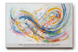 Paul Sinus Wandbild The Infinite Rhythm of Colors – Dynamische abstrakte Kunst in leuchtenden Farben mit unendlicher Bewegung und Energie