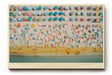 Paul Sinus Wandbild The Joyful Symmetry of Summer Days Aerial Beach Scene with Umbrella Mosaic