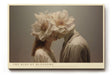 Paul Sinus Wandbild The Kiss of Blossoms – poetisches Motiv eines Kusses mit Blütenköpfen symbolisiert Liebe, Einheit und stille Emotion