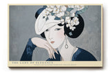 Paul Sinus Wandbild The Lady of Elegance – Stilvolles Porträt einer Dame im Art-Déco-Stil, Symbol für zeitlose Schönheit und klassische Grazie