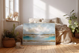 Paul Sinus Wandbild The Lake of Silent Horizons – Der stille See unter friedlichem Himmel