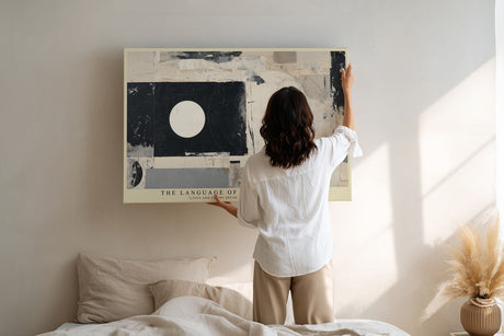 Paul Sinus Wandbild The Language of Abstract Shapes Lines and Forms Speak Without Words