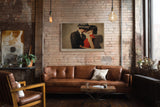 Paul Sinus Wandbild The Last Kiss – Zeitlose Szene voller Leidenschaft und Eleganz – Romantisches Wandbild mit Vintage-Charme und filmischer Ästhetik.