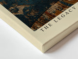 Paul Sinus Wandbild The Legacy of Ancient Kings Egyptian Heritage in Gold and Blue