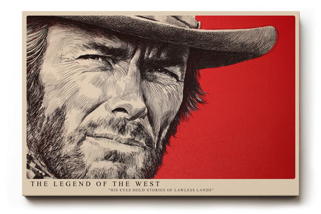Paul Sinus Wandbild The Legend of the West Stories Etched in Shadows and Dust