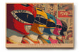 Paul Sinus Wandbild The Legendary Warriors United – Retro-inspiriertes Heldenmotiv in kräftigen Farben, Symbol für Teamgeist und Stärke
