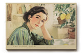 Paul Sinus Wandbild The Lemon Room Gentle Light and Retro Elegance in Soft Summer Tones