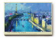 Paul Sinus Wandbild The Lights of Paris Eiffel Tower Rising Above City Dreams