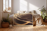 Paul Sinus Wandbild The Lines of Desert Time faszinierendes Naturmotiv mit wellenförmigen Sandstrukturen in warmem Licht
