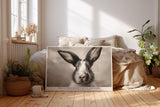 Paul Sinus Wandbild The Little Bunny with Big Ears His Funny Face Makes Everyone Smile