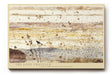 Paul Sinus Wandbild The Lone Traveler – Poetische Landschaft mit kleinem Vogel, Symbol für Freiheit, Einsamkeit und stille Schönheit