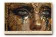 Paul Sinus Wandbild The Mask of Golden Secrets Portrait of Hidden Power and Beauty