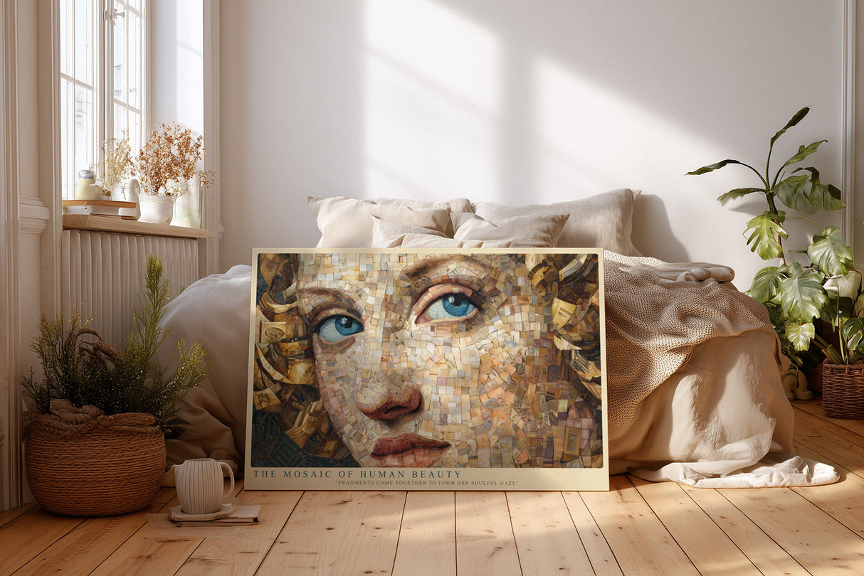 Paul Sinus Wandbild The Mosaic of Human Beauty Fragments of Soul and Expression