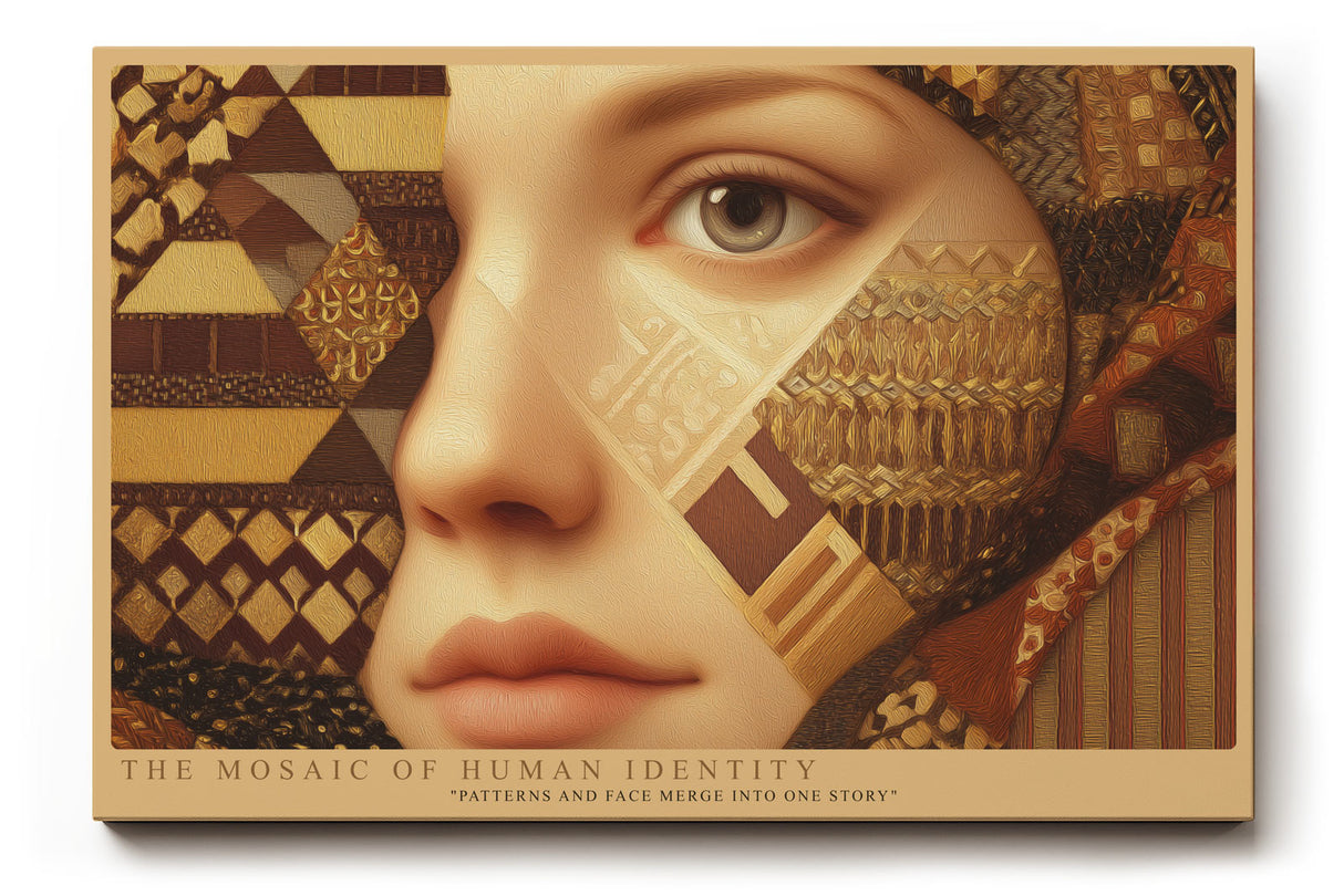 Paul Sinus Wandbild The Mosaic of Human Identity Patterns of the Soul