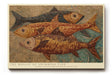 Paul Sinus Wandbild The Mosaic of Swimming Fish Artistic Ocean Pattern in Warm Colors