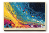 Paul Sinus Wandbild The Ocean of Living Colors Abstract Flow of Vivid Energy
