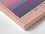 Paul Sinus Wandbild The Pastel Horizon farbintensives Landschaftsmotiv mit sanften Verläufen in Rosa und Türkis für moderne Räume voller Harmonie und Weite
