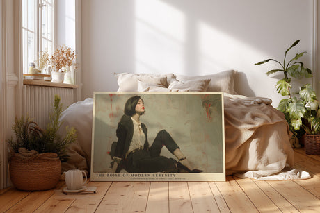 Paul Sinus Wandbild The Poise of Modern Serenity – Zeitlose Eleganz und stille Stärke in moderner Komposition