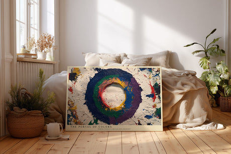 Paul Sinus Wandbild The Portal of Colors Energy and Infinity in Motion