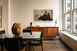 Paul Sinus Wandbild The Portrait of Curious Contrasts – Faszination zwischen Eleganz und Instinkt in kunstvoller Balance