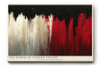 Paul Sinus Wandbild The Power of Strong Colors Abstract Energy in Red Black and White