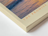 Paul Sinus Wandbild The Promise of a Golden Shore – Magischer Sonnenuntergang an der Küste in warmem Glanz