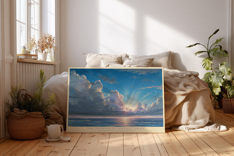 Paul Sinus Wandbild The Promise of Distant Skies – Weite, Licht und Hoffnung in atemberaubender Himmelslandschaft