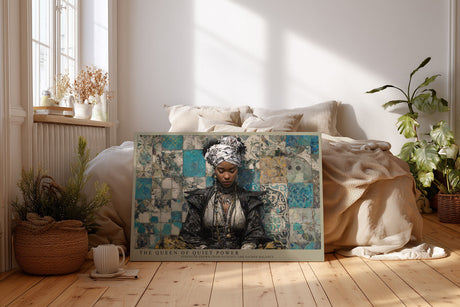 Paul Sinus Wandbild The Queen of Quiet Power Regal Portrait of Inner Strength and Sacred Balance