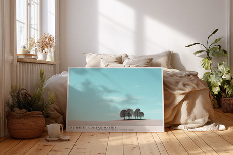 Paul Sinus Wandbild The Quiet Companionship – Die Bäume unter dem klaren Himmel