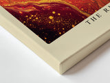 Paul Sinus Wandbild The River Between Fire and Stars Abstract Flow of Elements in Motion
