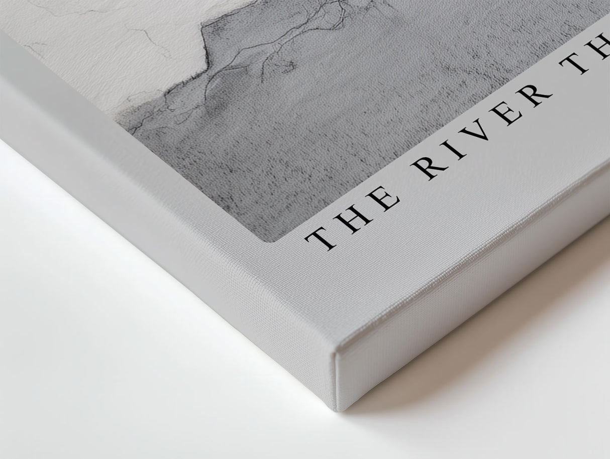 Paul Sinus Wandbild The River Through the Stone Abstract Marble Flow of Nature