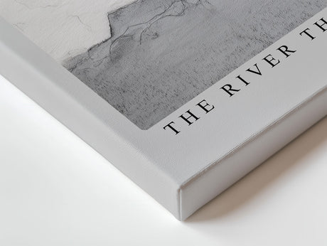 Paul Sinus Wandbild The River Through the Stone Abstract Marble Flow of Nature