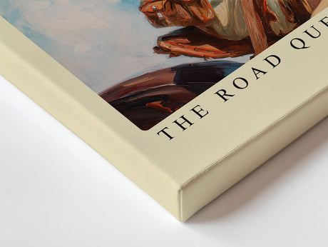 Paul Sinus Wandbild The Road Queen of Adventure – Kraftvolle Eleganz zwischen Freiheit und Stil im Retro-Design