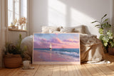 Paul Sinus Wandbild The Sail of Endless Dawn – Sanfte maritime Eleganz in zarten Pastelltönen und zeitloser Ruhe