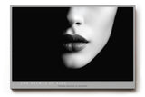 Paul Sinus Wandbild The Secret of Lips stilvolles Schwarzweiß Porträtmotiv mit sinnlichen Lippen und geheimnisvoller Lichtführung für elegante Räume in modernem Design