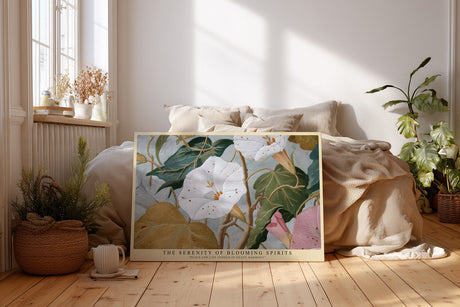 Paul Sinus Wandbild The Serenity of Blooming Spirits Peace and Life Unfold in Silent Harmony