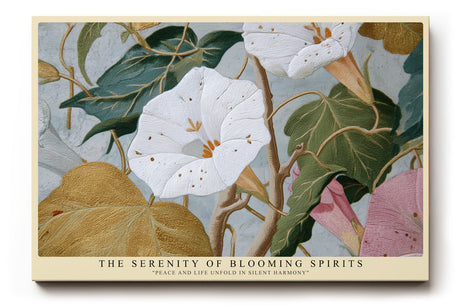Paul Sinus Wandbild The Serenity of Blooming Spirits Peace and Life Unfold in Silent Harmony
