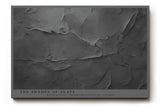 Paul Sinus Wandbild The Shades of Slate Abstraktes Naturmotiv in Grautönen, das die Struktur und Tiefe von Schiefergestein detailreich zeigt.