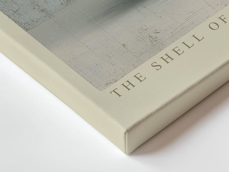 Paul Sinus Wandbild The Shell of Timeless Echoes Still Life of Ocean Memory and Natural Harmony